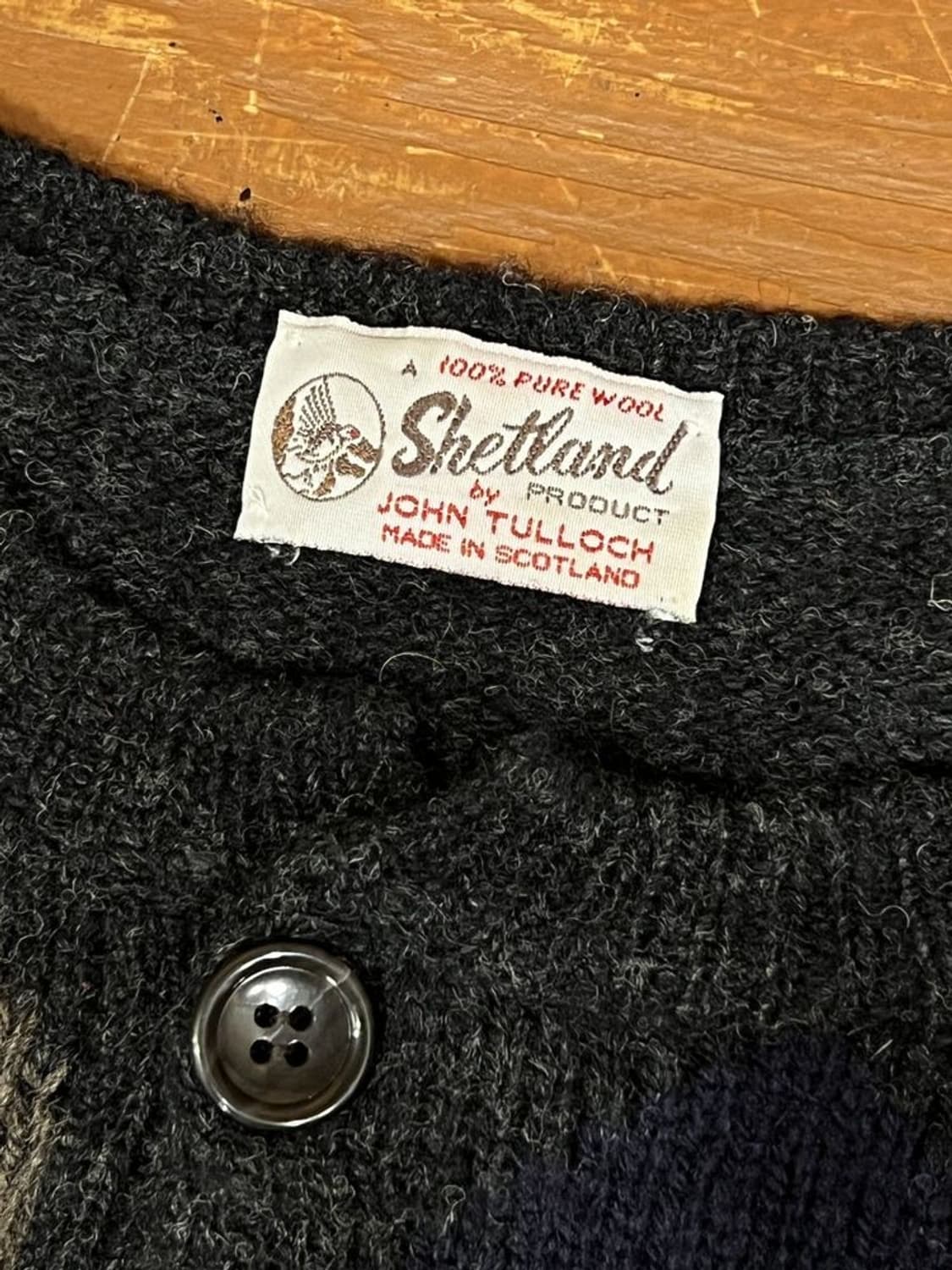 존툴록 스코틀랜드 셔틀랜드 울 니트 상품이미지7