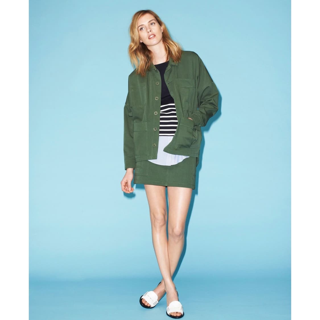 (매장판) 밴드 오브 아웃사이더 밀리터리 유틸리티 포켓 자켓 상품이미지2