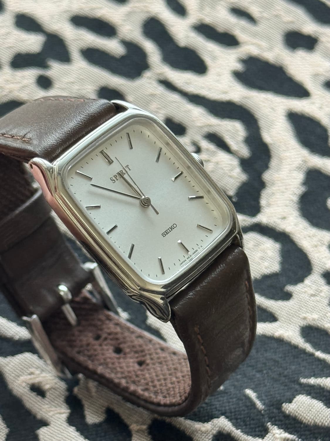 90s 빈티지 세이코 SPIRIT 쿼츠 상품이미지5