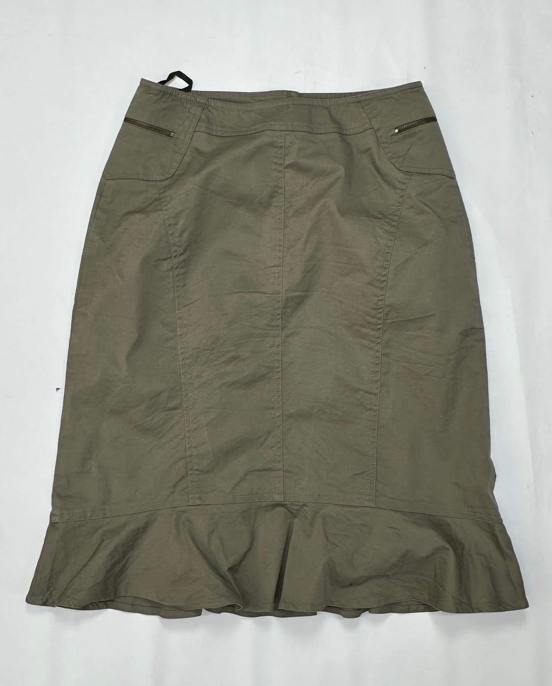 🩵하구미의 에스닉 민트맛 코디세트🩵 레이어드 케이프 그런지 미디스커트 상품이미지7