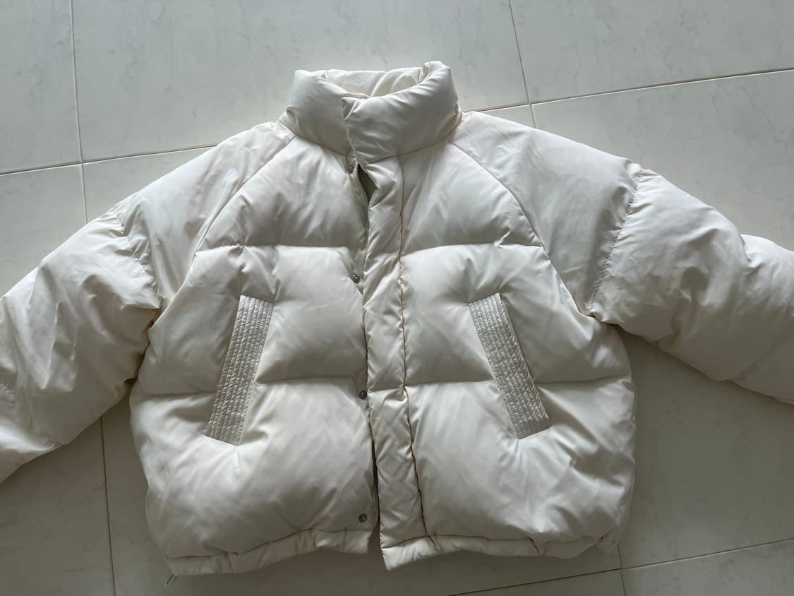 시야쥬 덕다운 크롭 패딩 상품이미지1