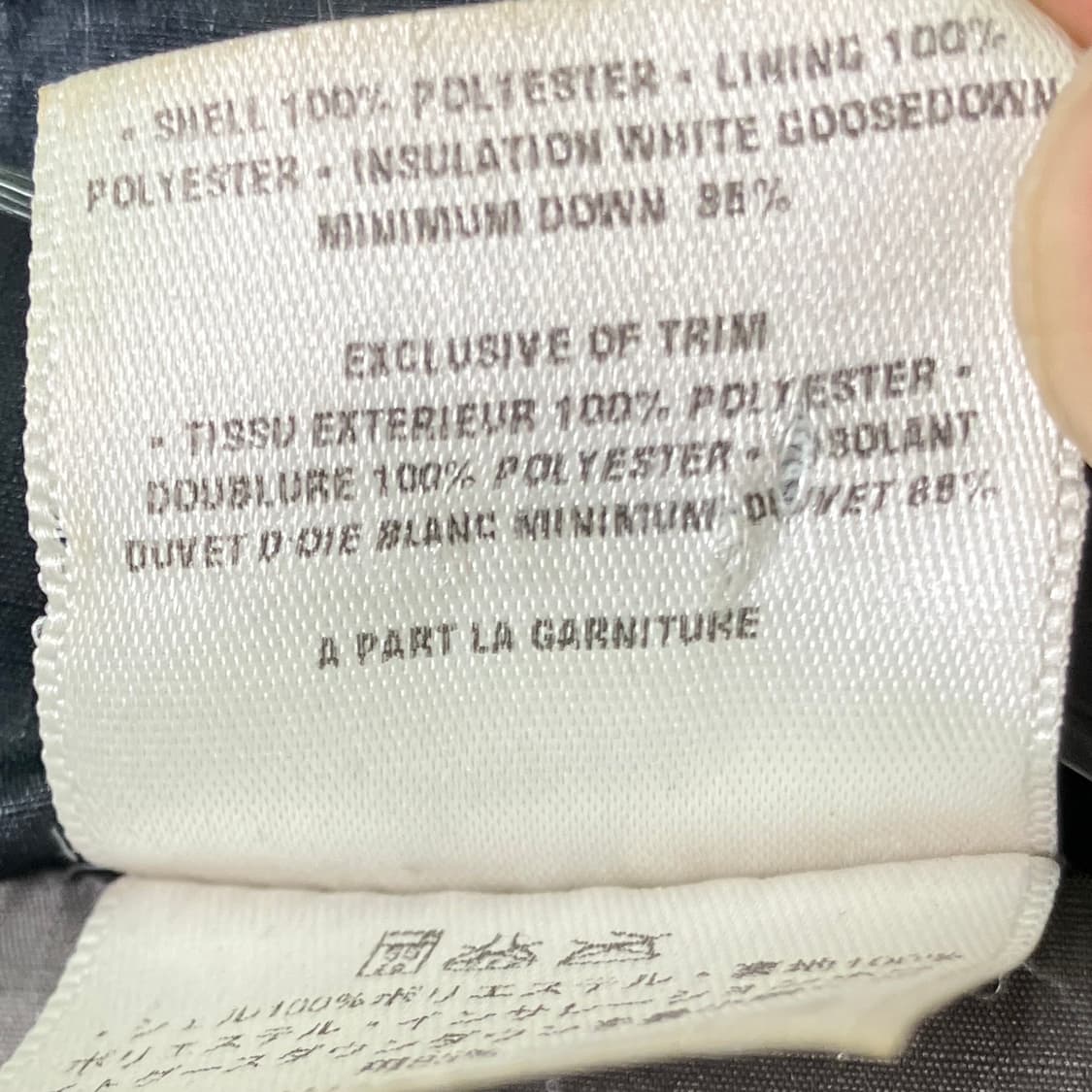00's 파타고니아 블랙 패커블 구스 다운 패딩 L 상품이미지8