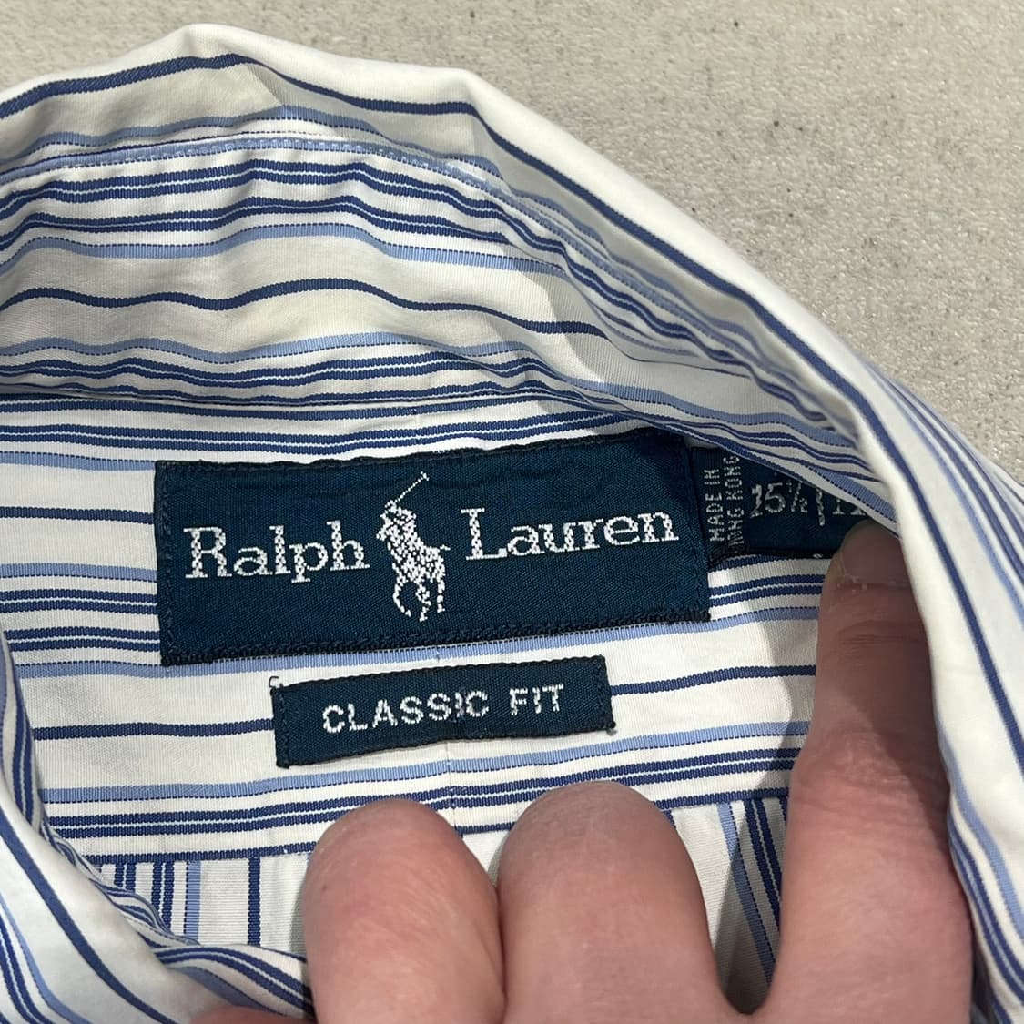 폴로 랄프로렌 스트라이프 셔츠 s09327 상품이미지5