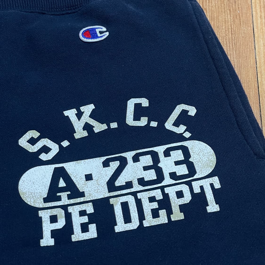 챔피온 재팬라인 스웻팬츠 네이비 L 상품이미지3