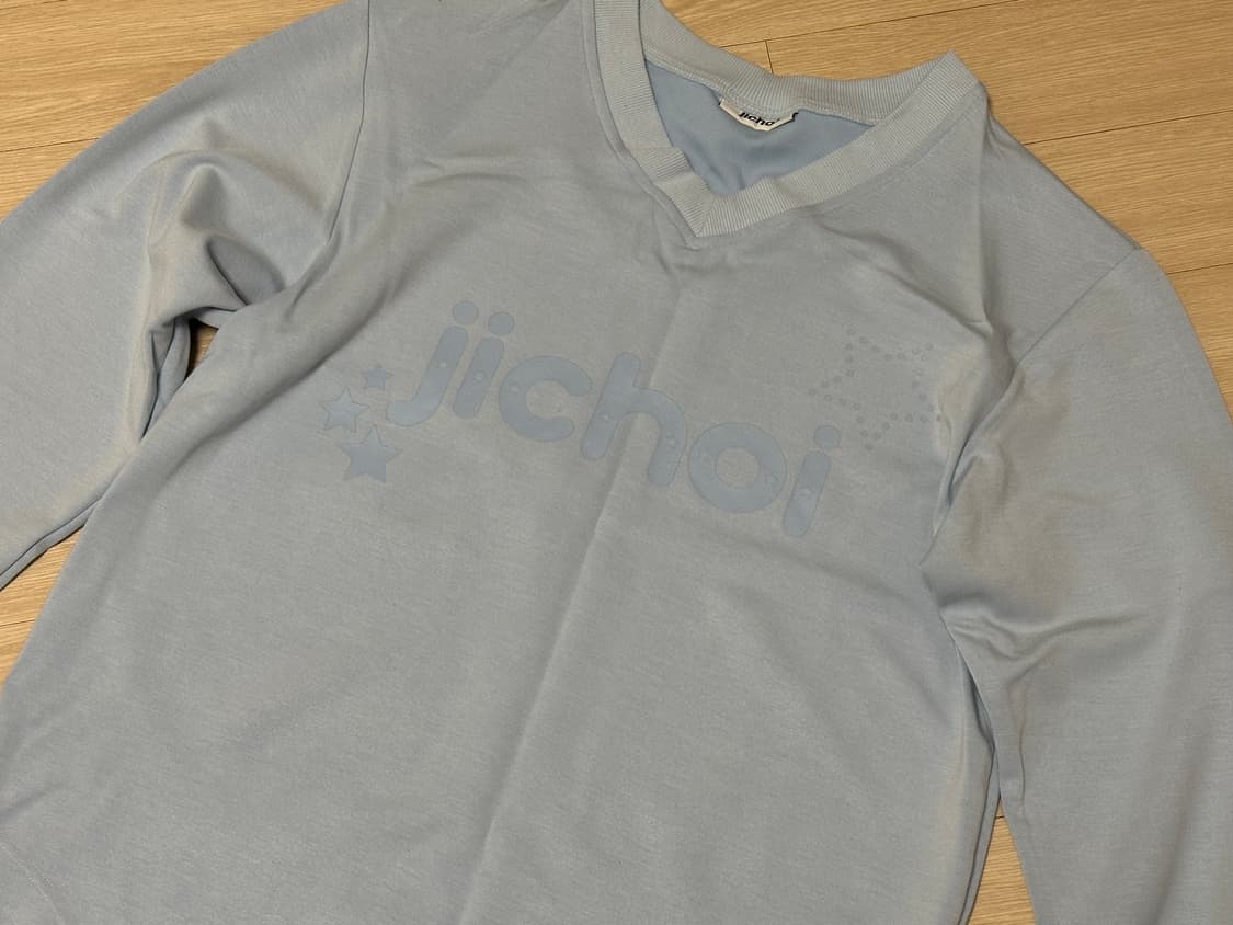 지초이 파르코 에디션 팀지초이 롱슬리브 페일 블루 상품이미지4