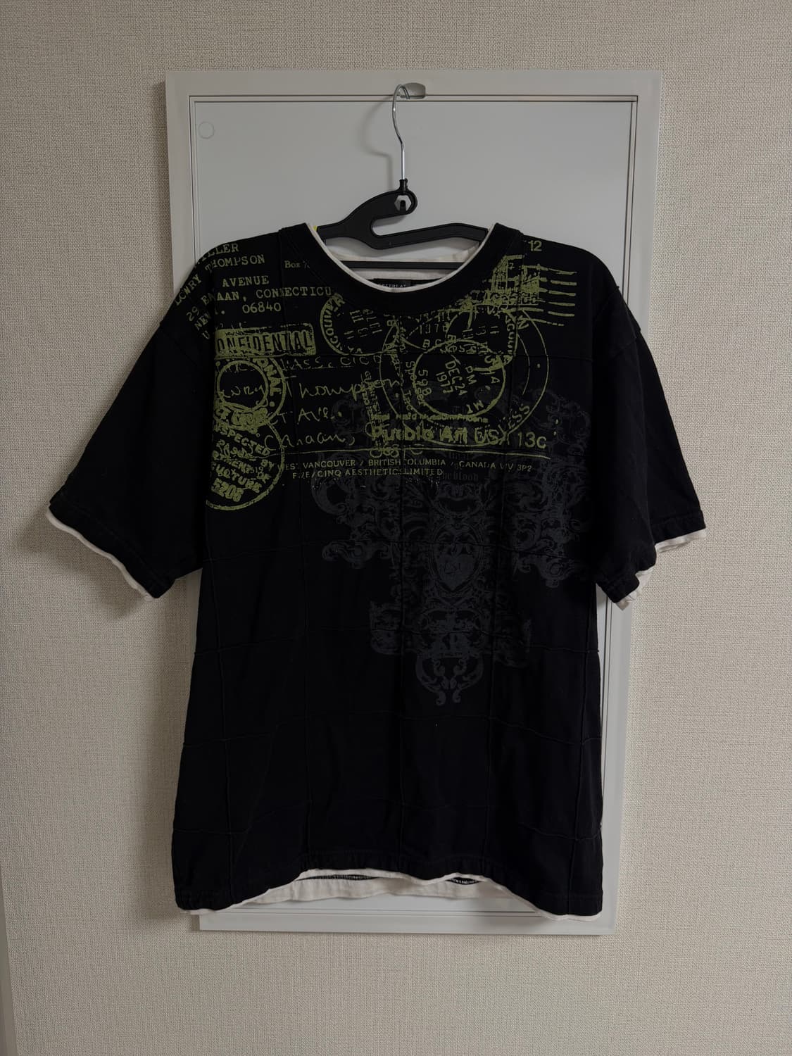 punk lettering tshirt 상품이미지1