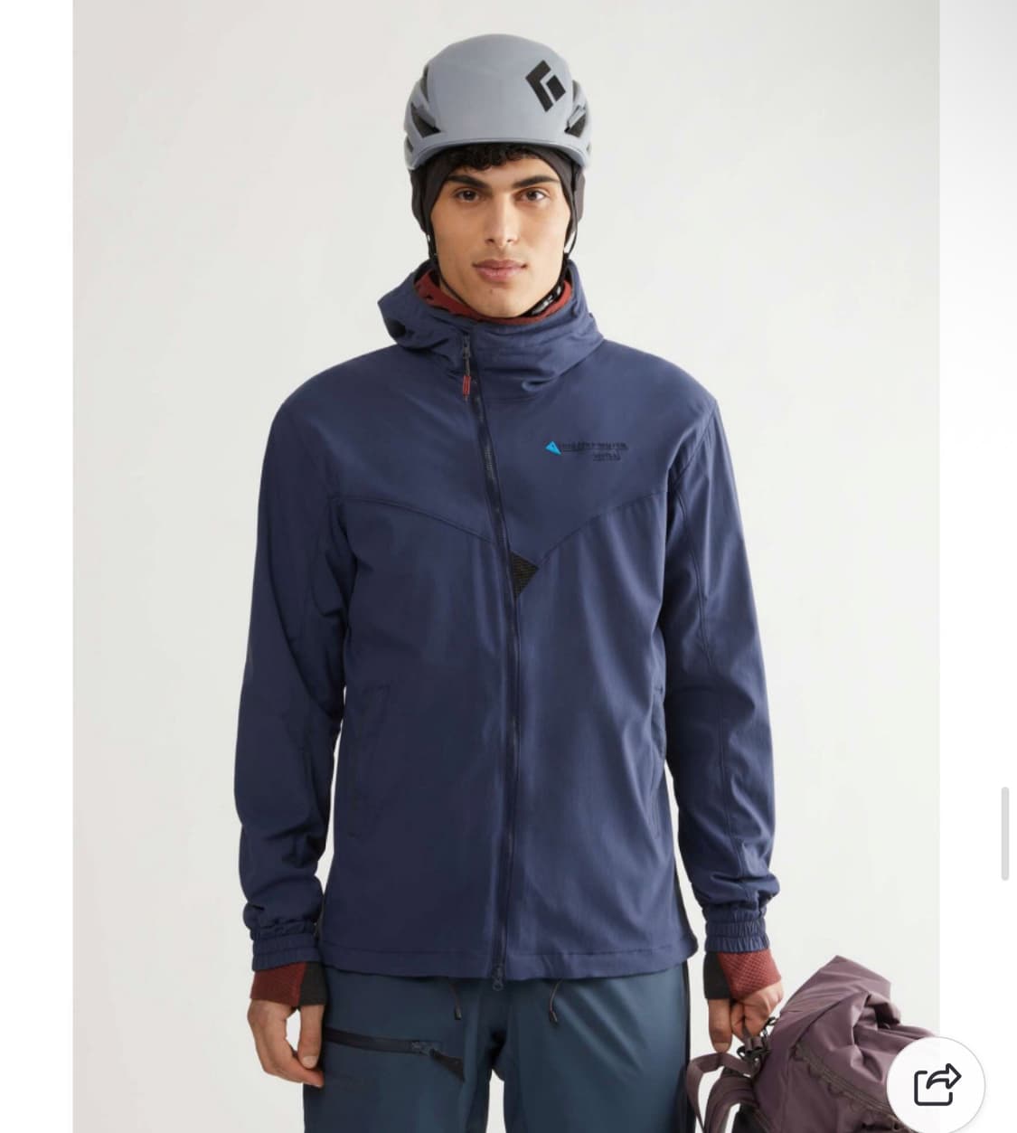 [m] 클라터뮤젠 베스트라 집 후드 지켓 인디고블루 상품이미지2