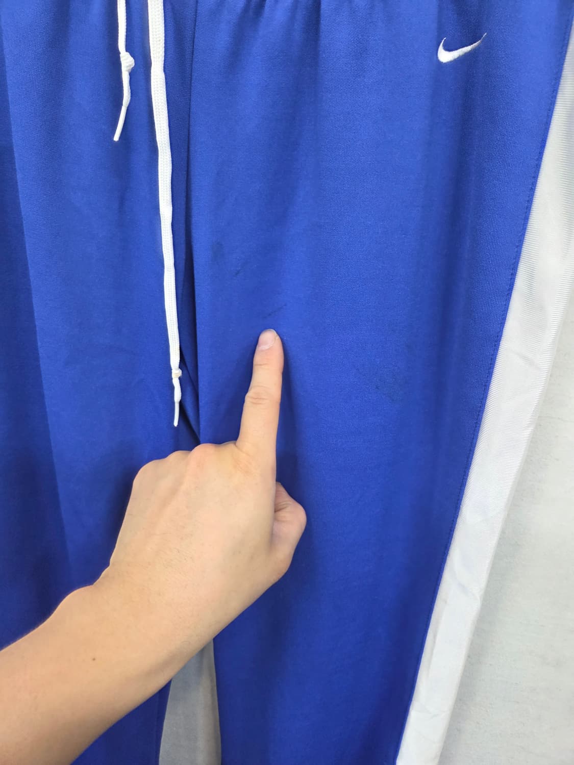 나이키 여성 올드스쿨 바스켓볼 사이드버튼 부츠컷 트랙팬츠 m 상품이미지10