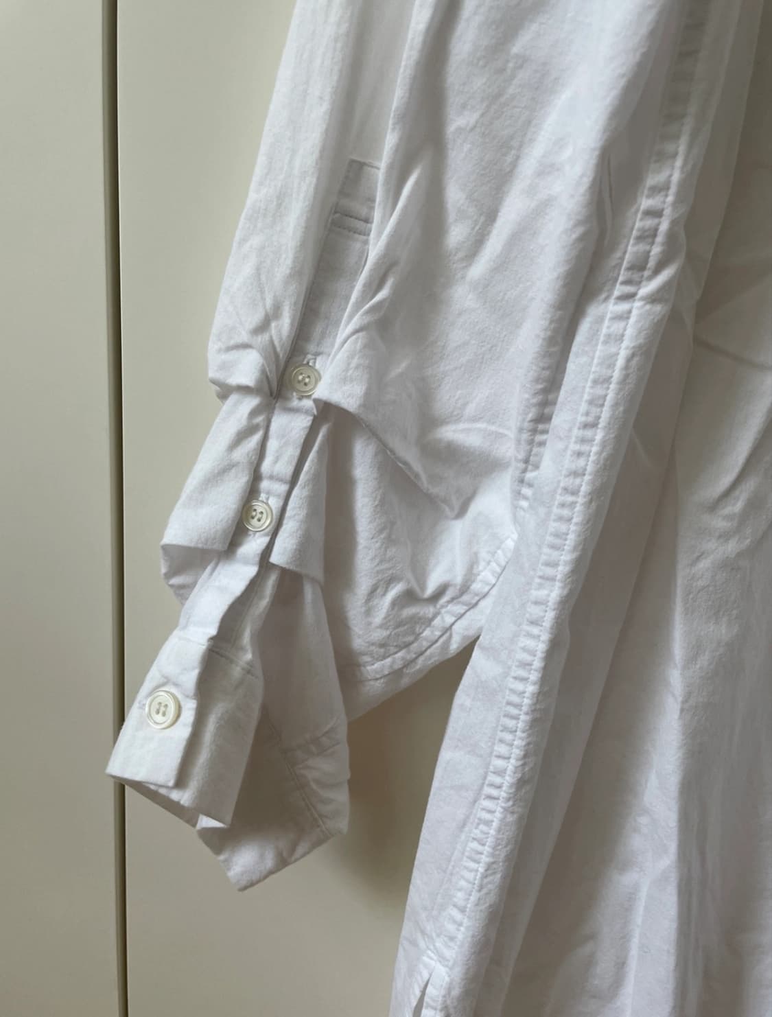 Limi feu white long shirt 상품이미지2