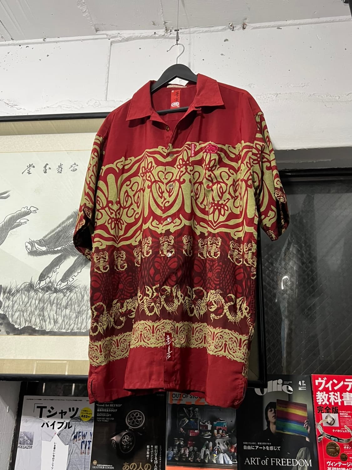 Ehko Unltd Oriental Oversize Half Shirt 상품이미지4