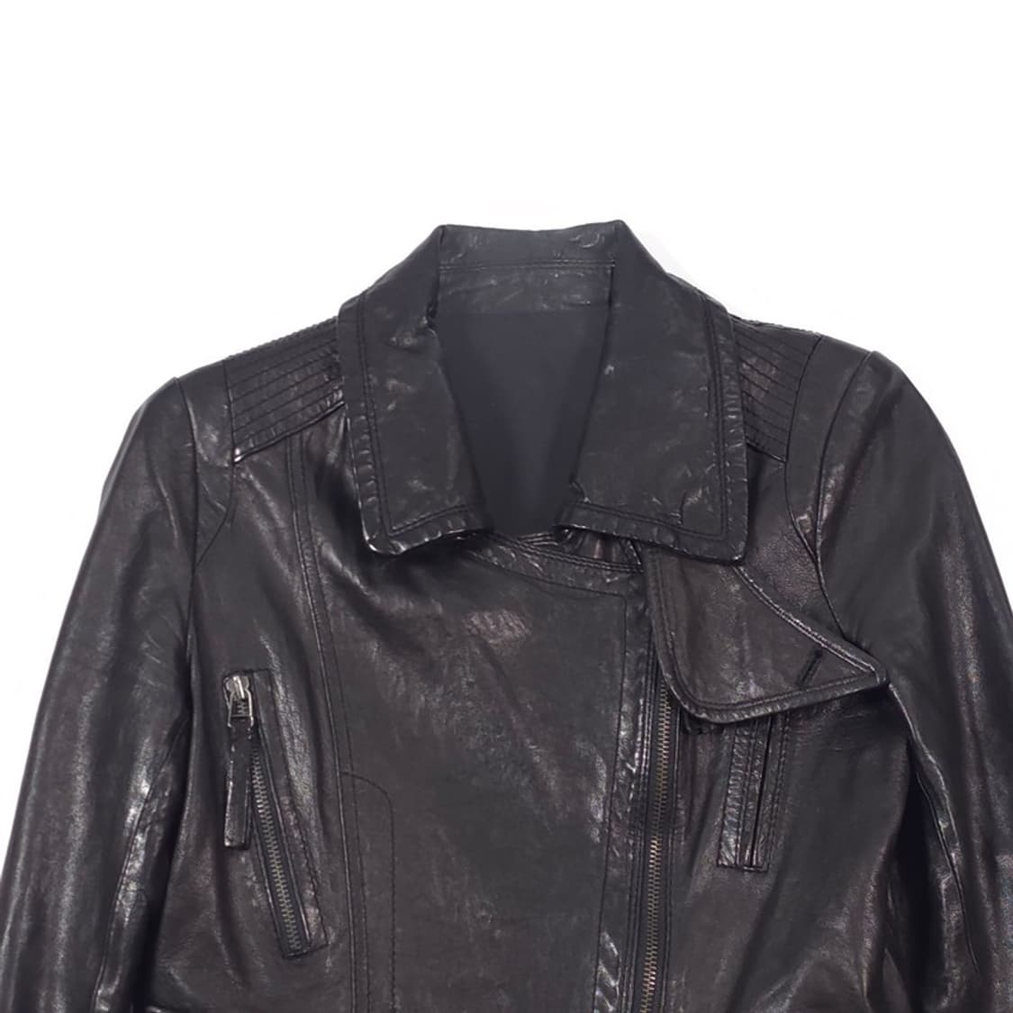 이태리 램스킨 멀티포켓 라이더 자켓 L 상품이미지3