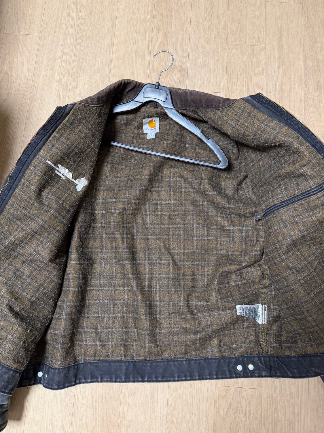 칼하트 디트로이트 자켓 j97 blk 상품이미지3