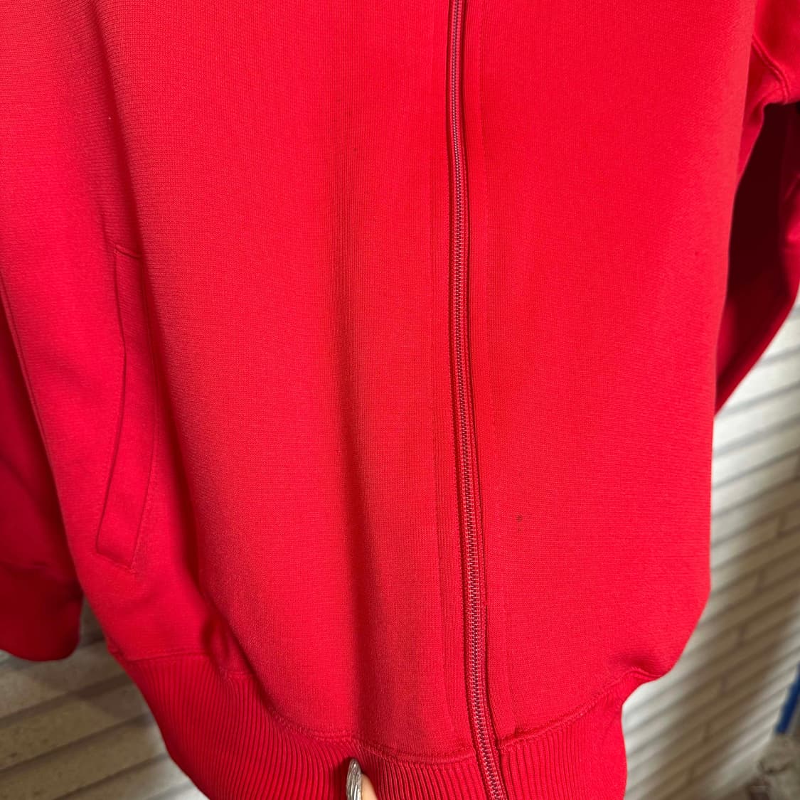 나이키 스우시 스트라이프 암 져지 레드 상품이미지5