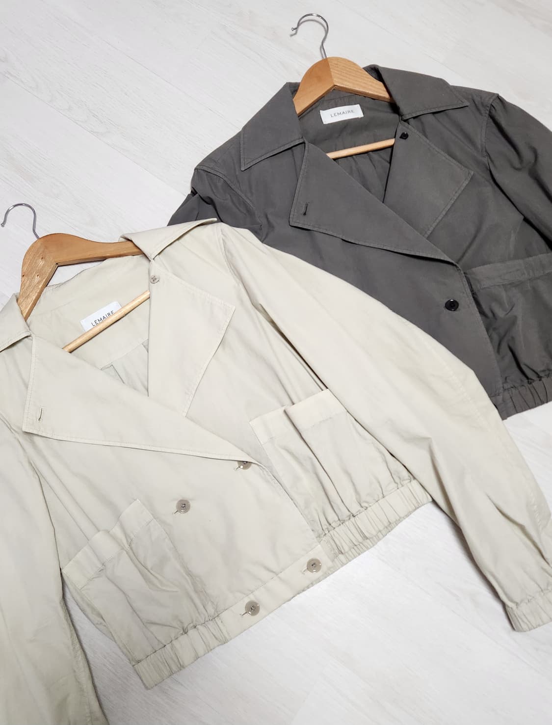 르메르 코쿤블루종 38  다크그레이 판매합니다. 상품이미지3