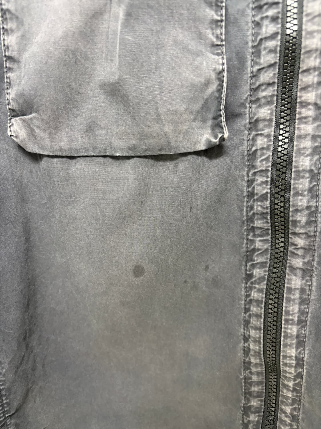 스톤 아일랜드 올드이펙트 오버셔츠 블랙 L 상품이미지4