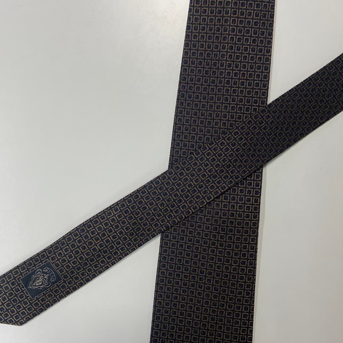 구찌(GUCCI) G모노그램 명품 정품 넥타이 상품이미지4