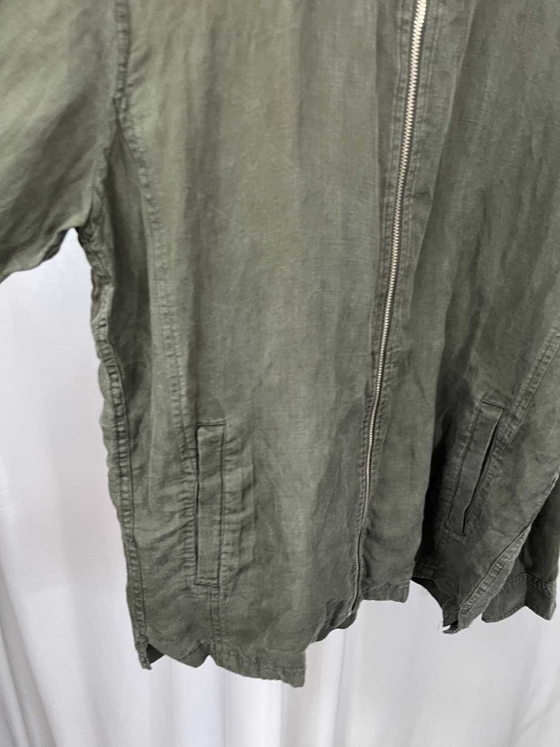 RAGE BLUE linen jacket  상품이미지4