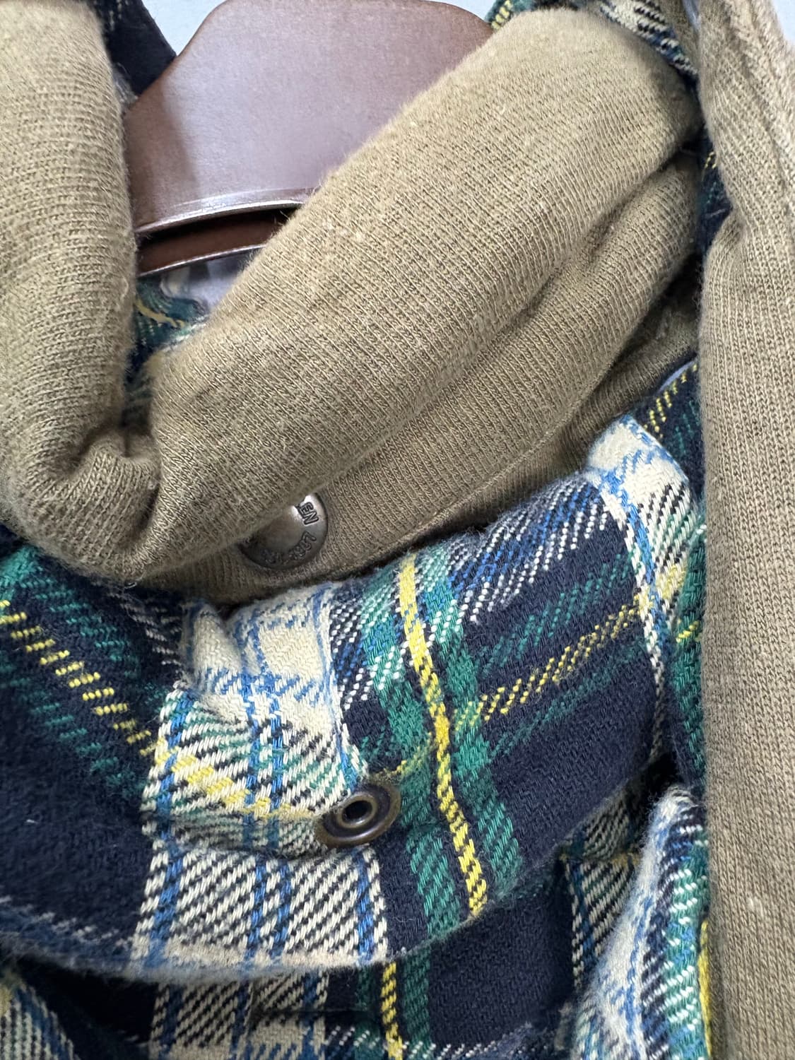 폴로랄프로렌 브라운레더 히든 후드 패딩 조끼 베스트 A3069 상품이미지9