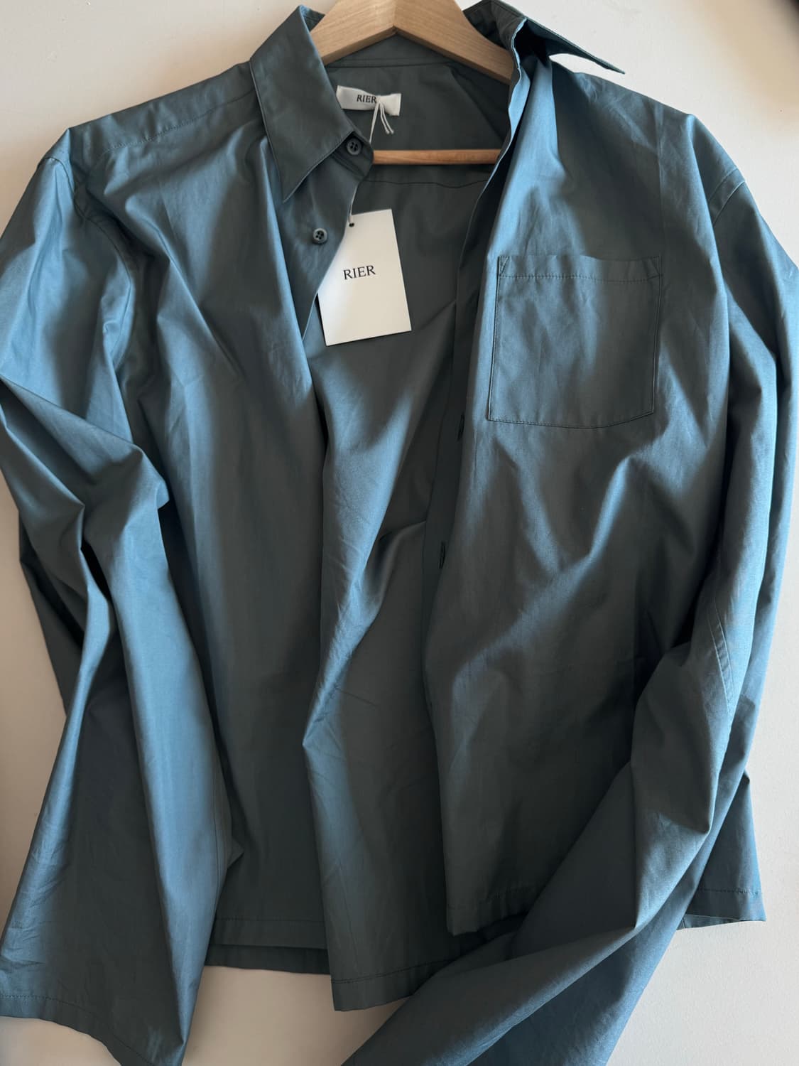 rier 포플린 숏 셔츠 상품이미지1