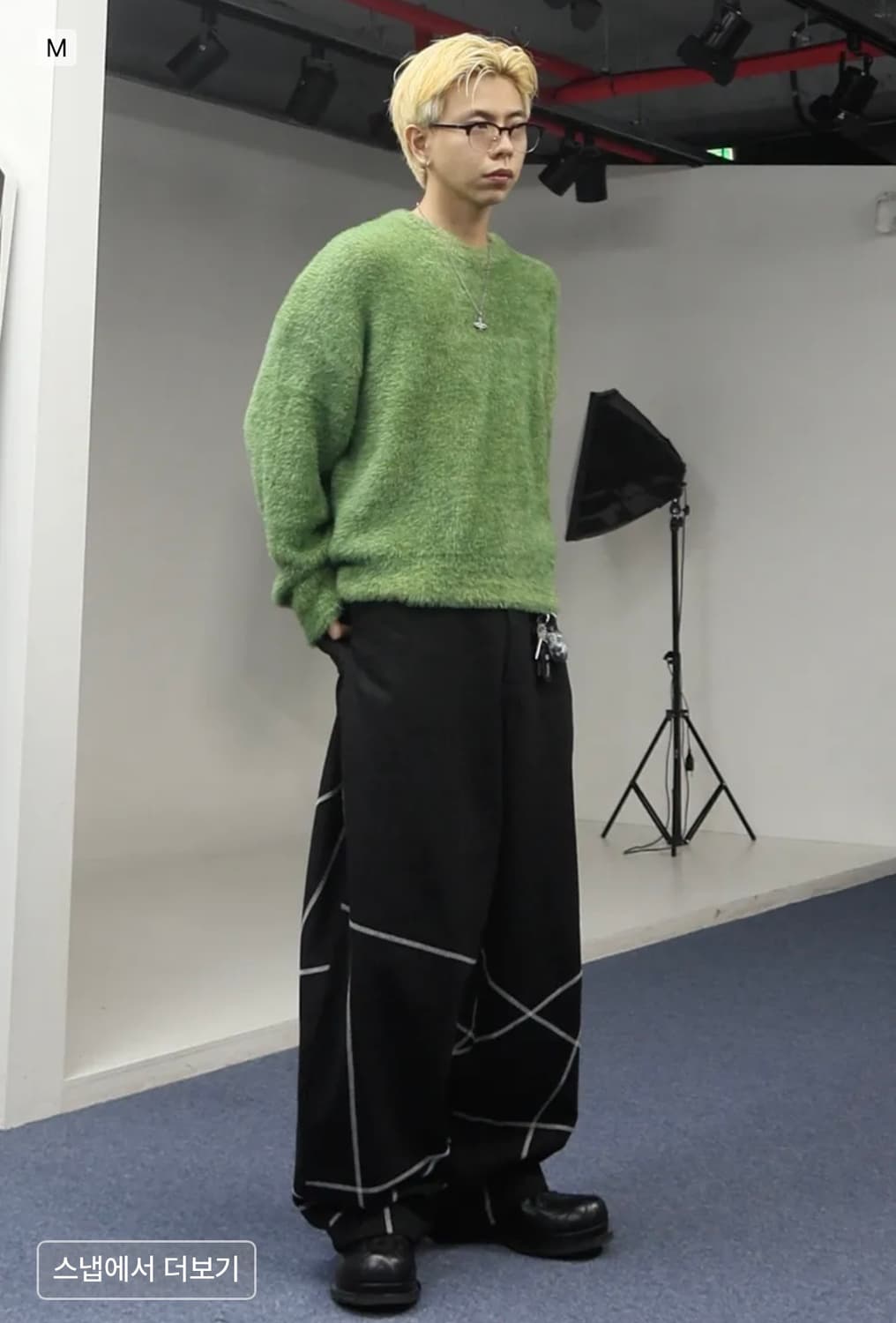 노메뉴얼 헤어리 니트 상품이미지3