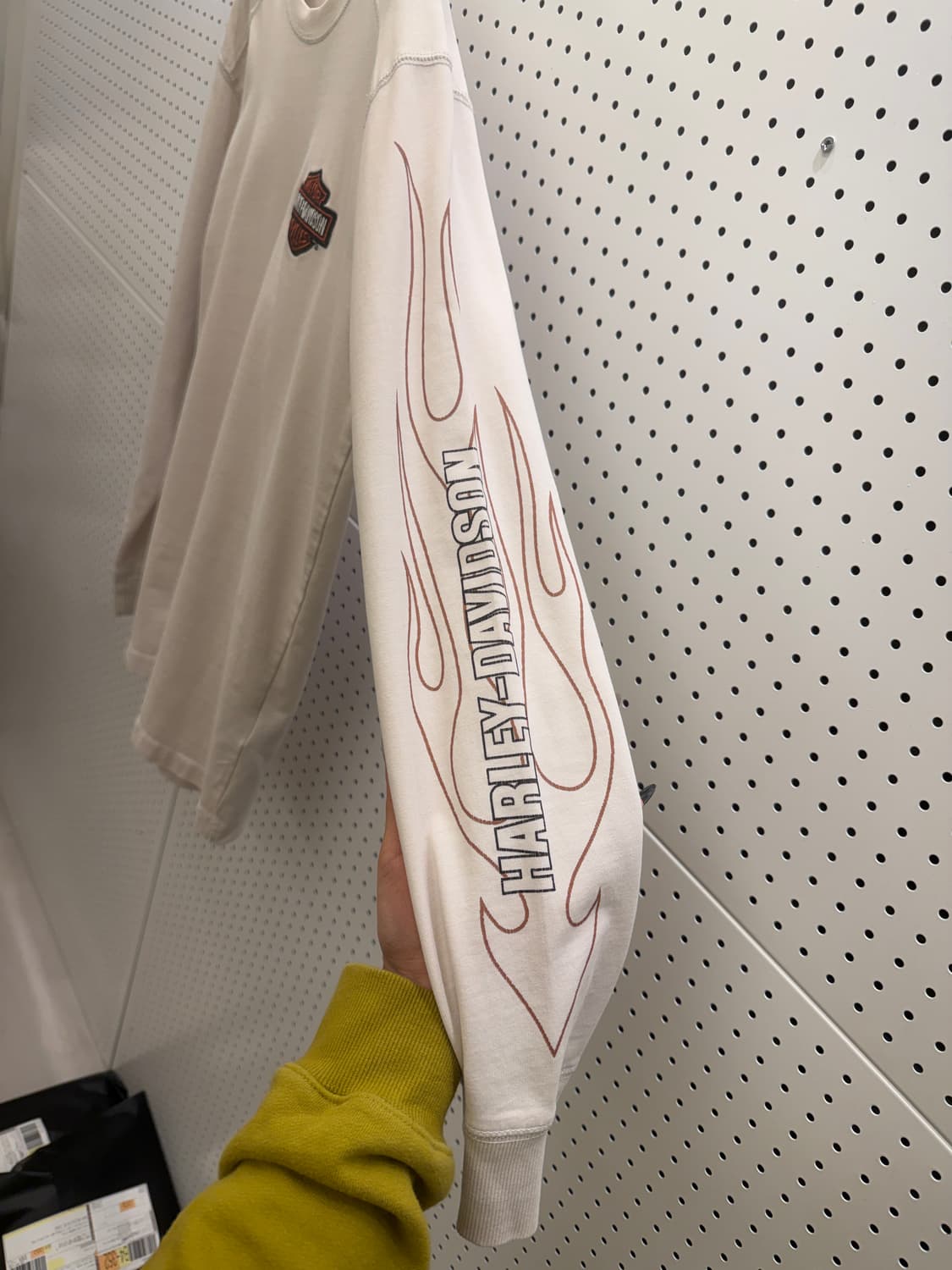 할리 데이비슨 플레임 빅로고 롱 슬리브 U728 상품이미지7