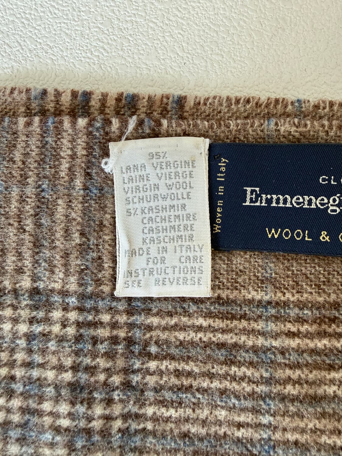 에르메네질도 제냐 울&캐시미어 머플러(ITALY) 상품이미지5