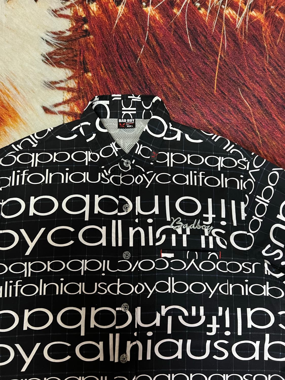 BAD BOY LETTERING SHIRT 상품이미지2