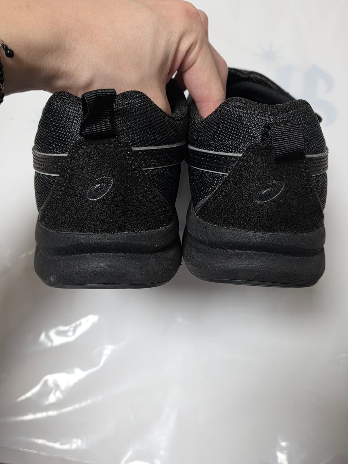 키코맛 아식스 라이프워커 101 2E와이드 블랙 275 상품이미지5