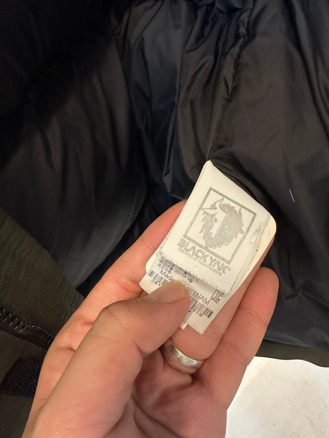 블랙야크 야상 패딩 점퍼 90 상품이미지3