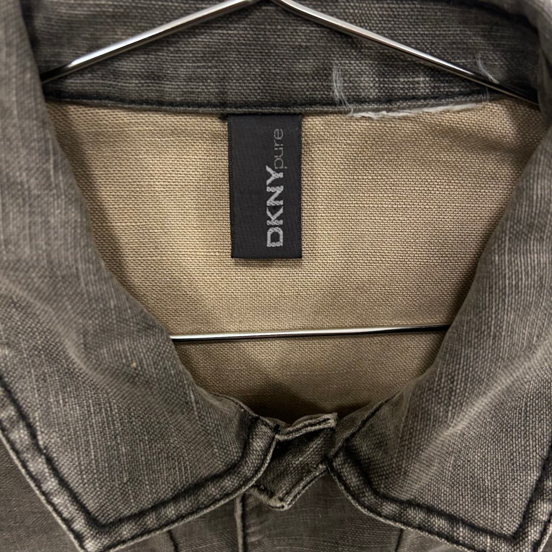 도나카란 샌드워싱 더블포켓 데님 트러커자켓 상품이미지3