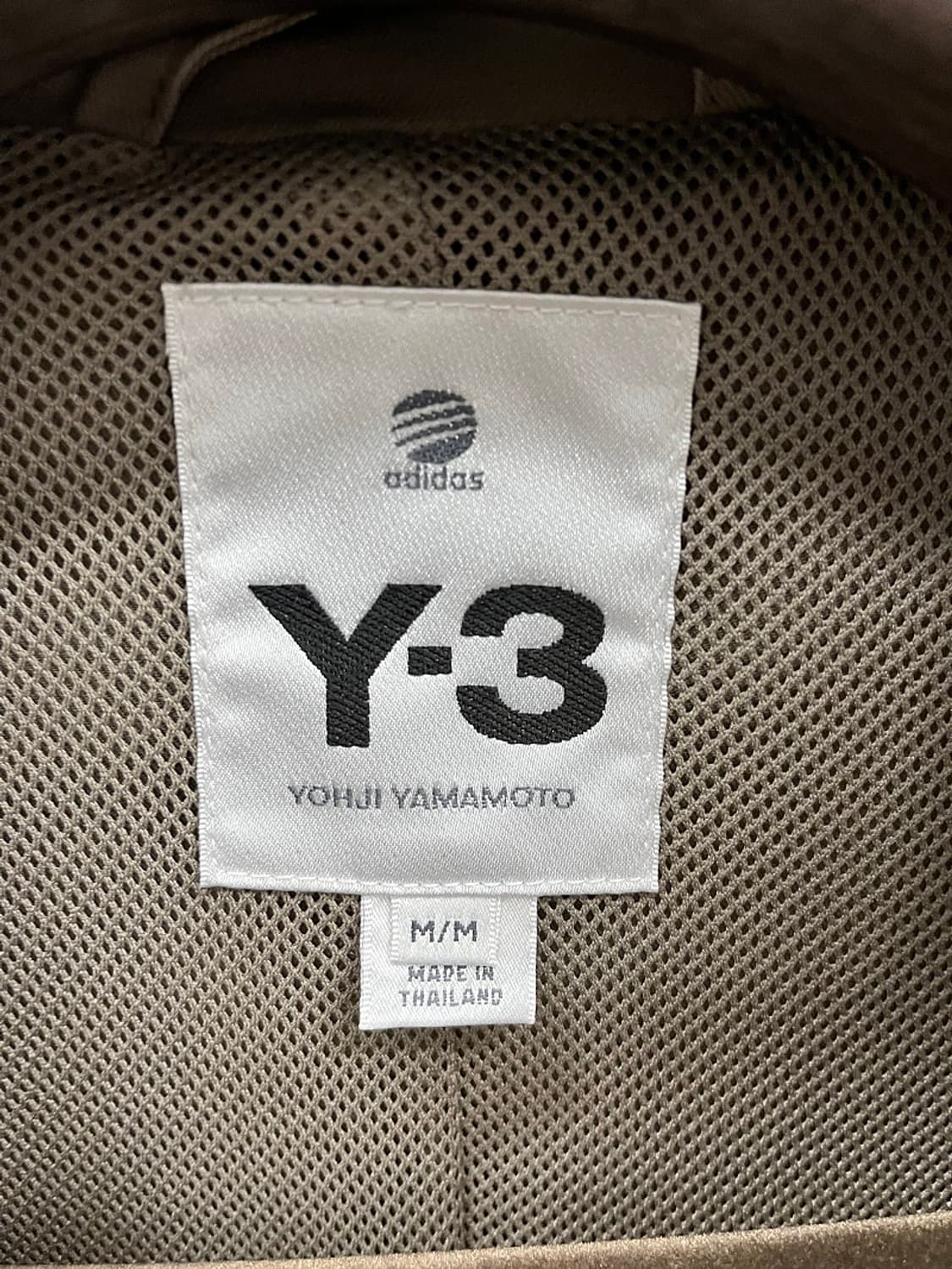 100)  Y-3 베이지 삼선 블레이져  상품이미지5