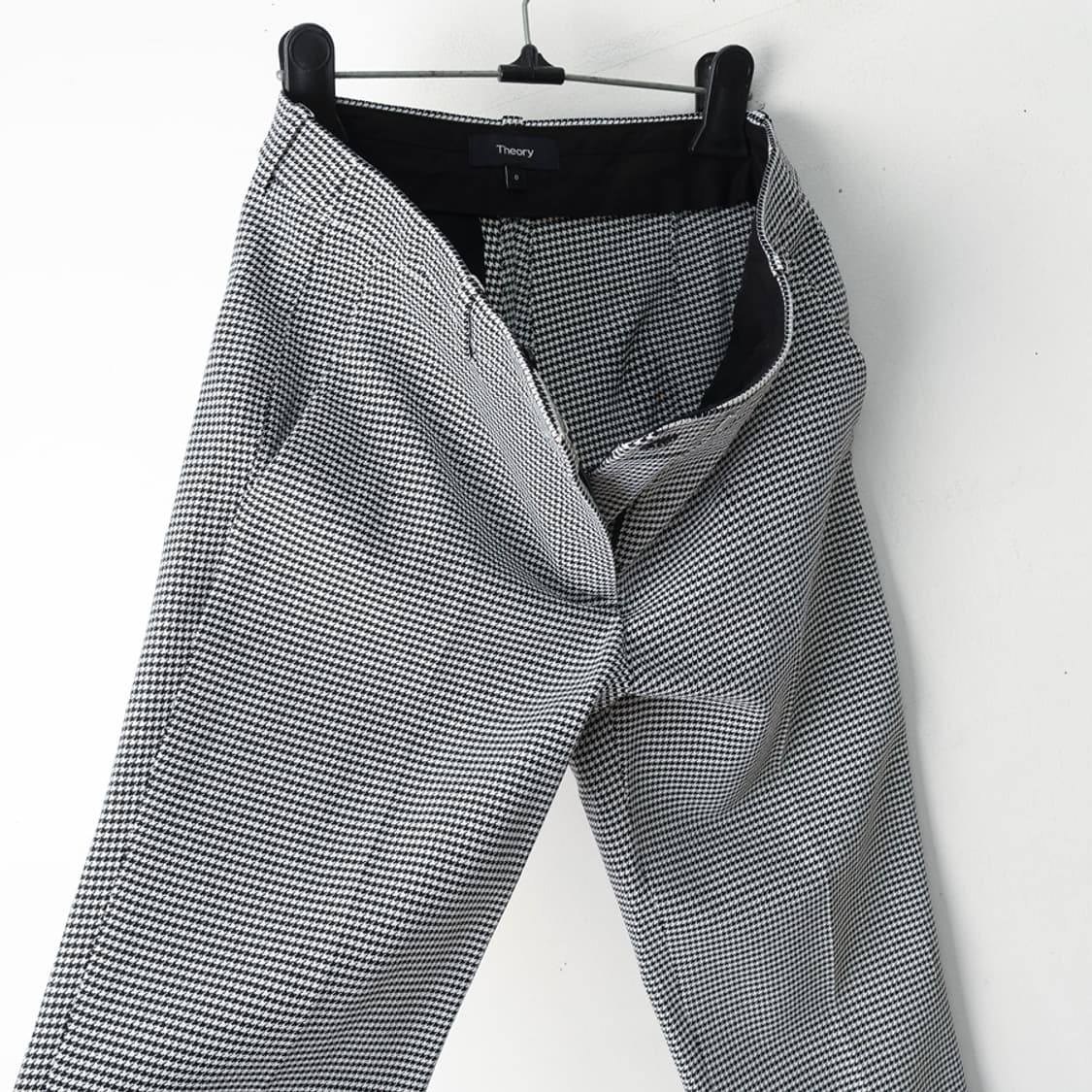 25/띠어리 레이온 하운드투스 팬츠 상품이미지4