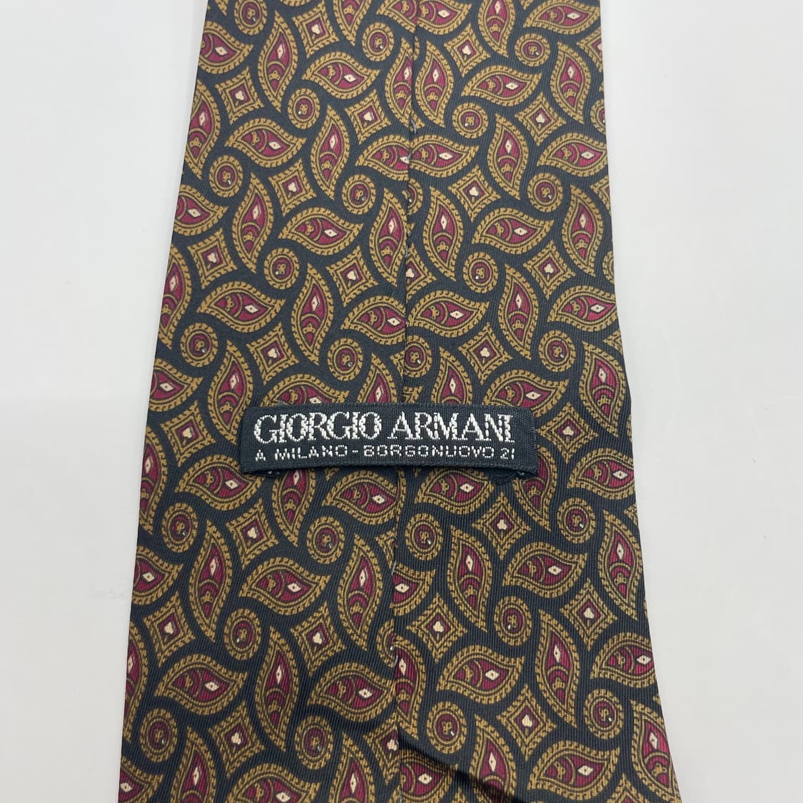 586) (ARMANI) 아르마니 패턴 넥타이 상품이미지5