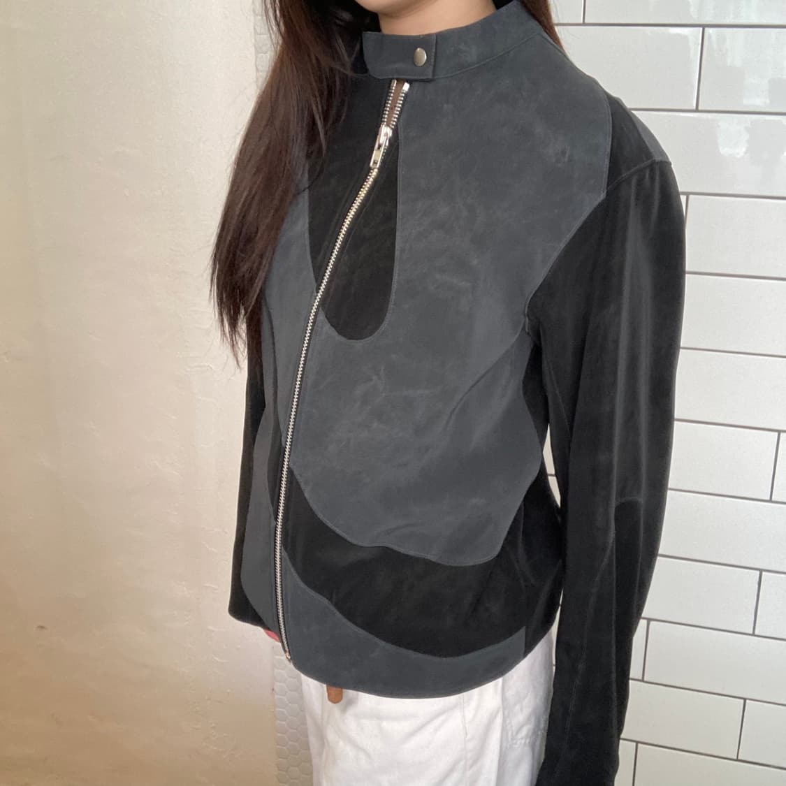 빈티지 워크 스타일 지퍼 자켓 상품이미지5