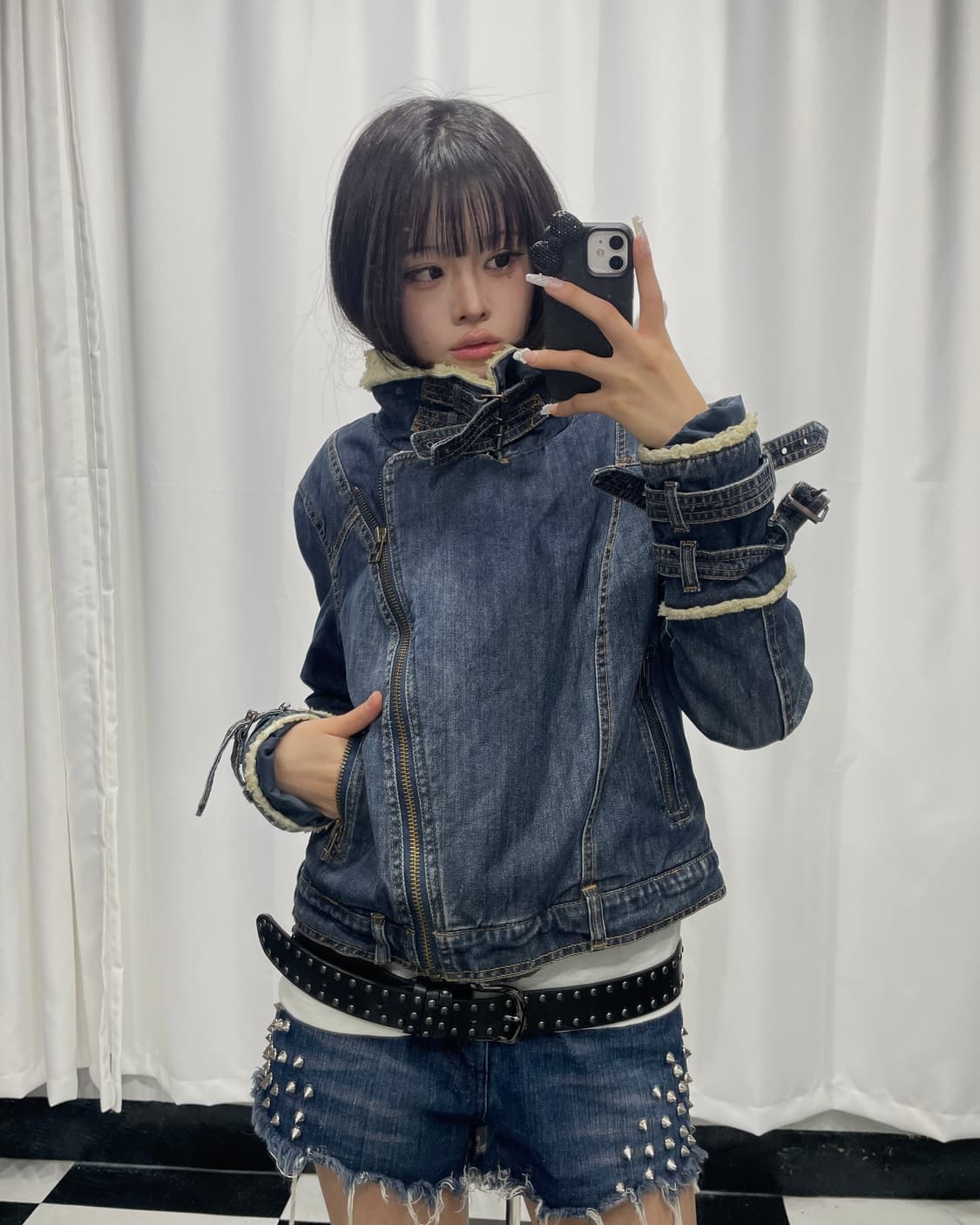 🎸쉬어링 스타일 데님 자켓🎸 상품이미지2