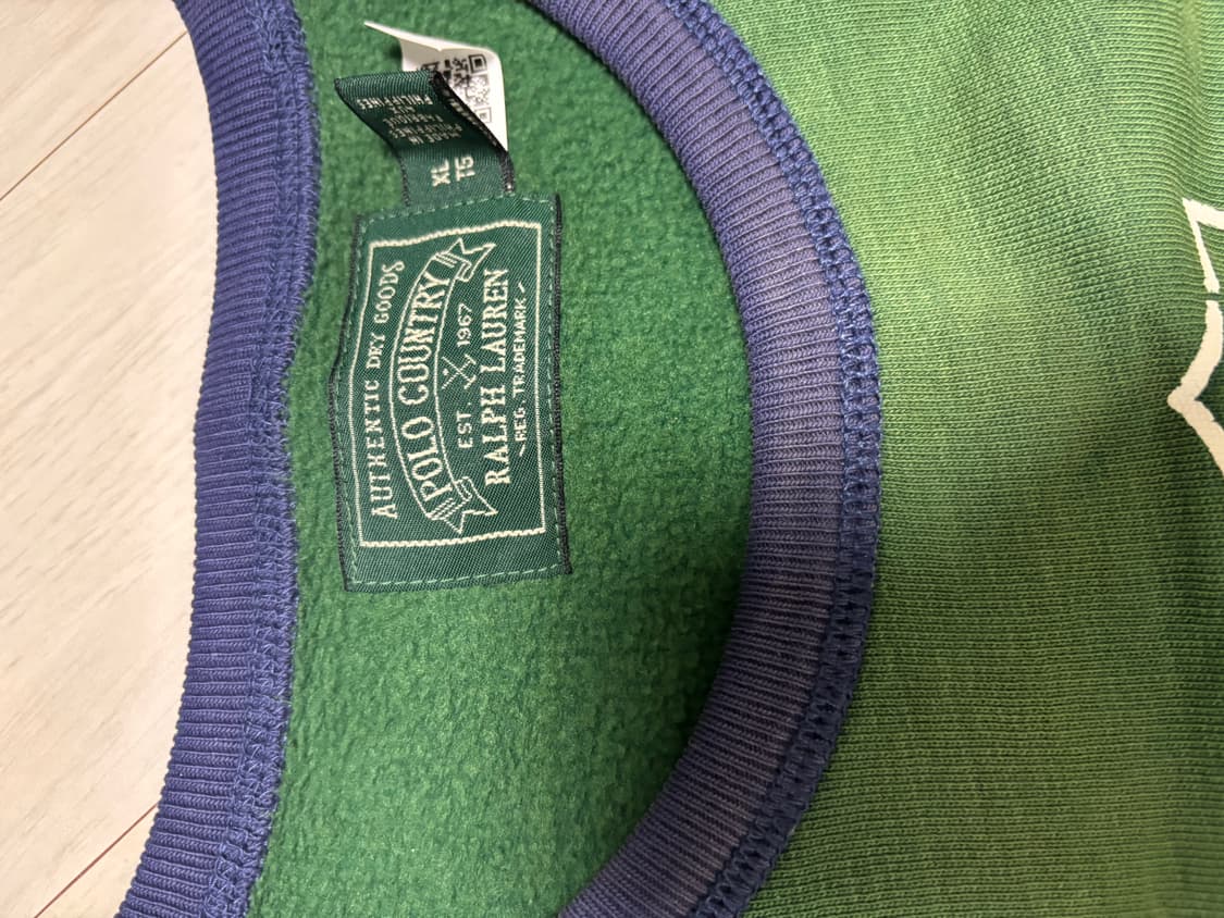 폴로 랄프로렌 컨트리 맨투맨 xl 상품이미지3