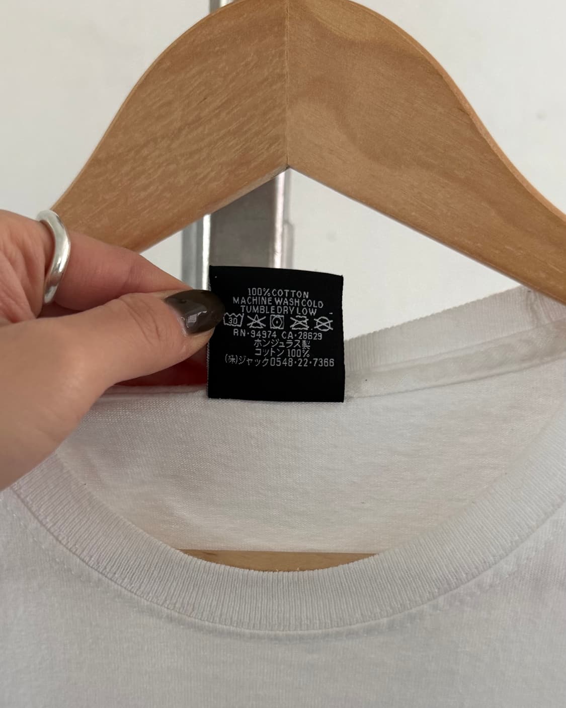 Stussy 스투시 스프레이 화이트컬러 코튼 티셔츠 상품이미지7