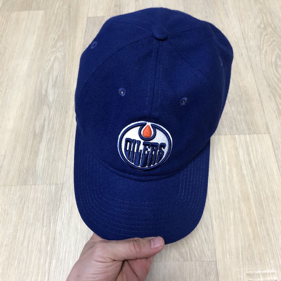 (OS) 뉴에라 NEW ERA NHL 에드먼턴 오일러스 볼캡 다크 로얄 상품이미지10