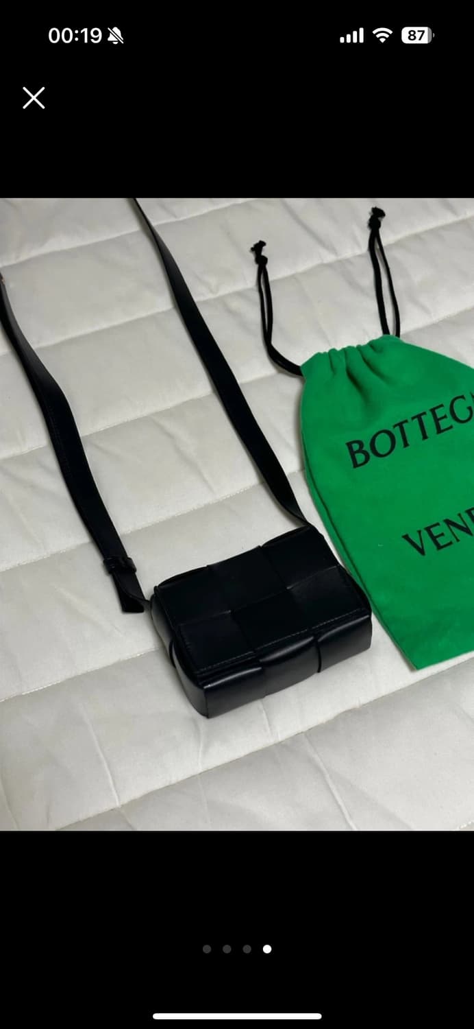 보테가베네타 미니백 블랙 상품이미지4