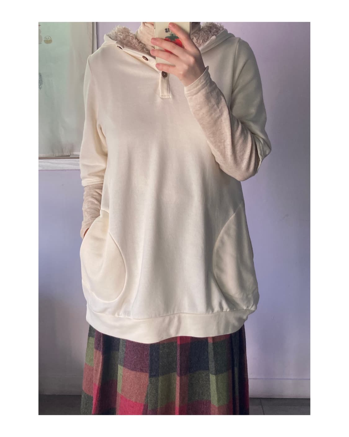 일본빈티지) 복슬 반팔후드 상품이미지8