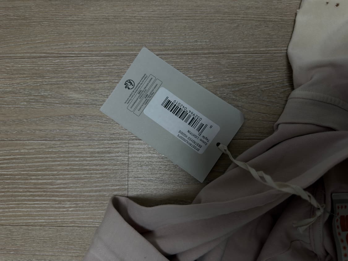 [xl] PDF distroyed hoodie pink 상품이미지7