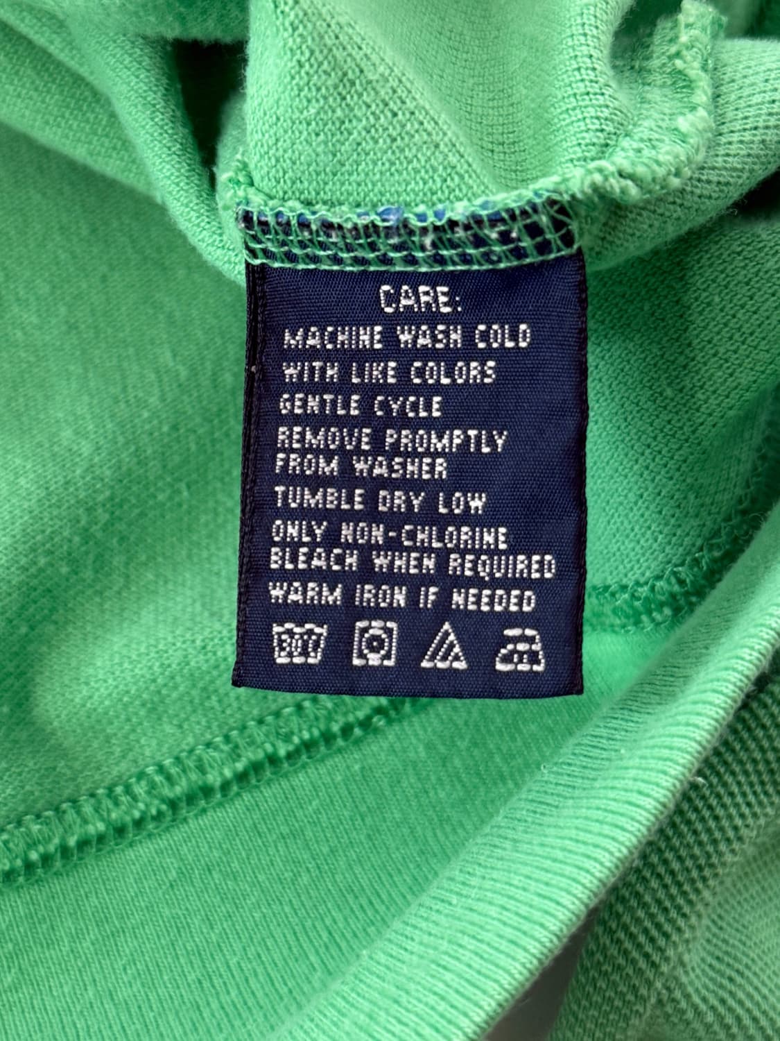 폴로 랄프로렌 라이트그린 코튼 후드집업 상품이미지5