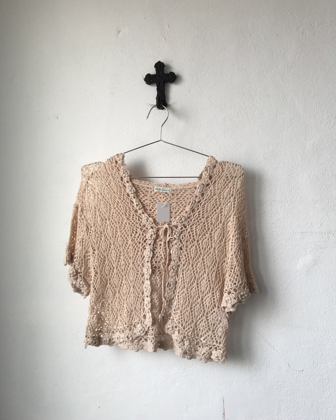 Crochet hood cardigan 상품이미지1