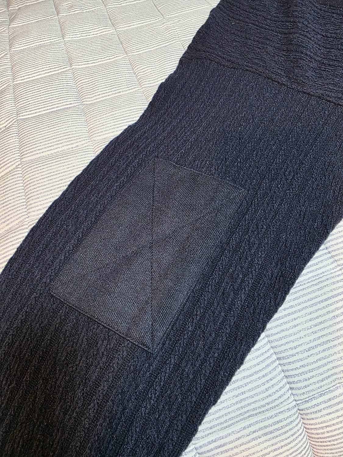 아워셀브스 파인 울 집업 니트 다크 네이비 2 상품이미지5