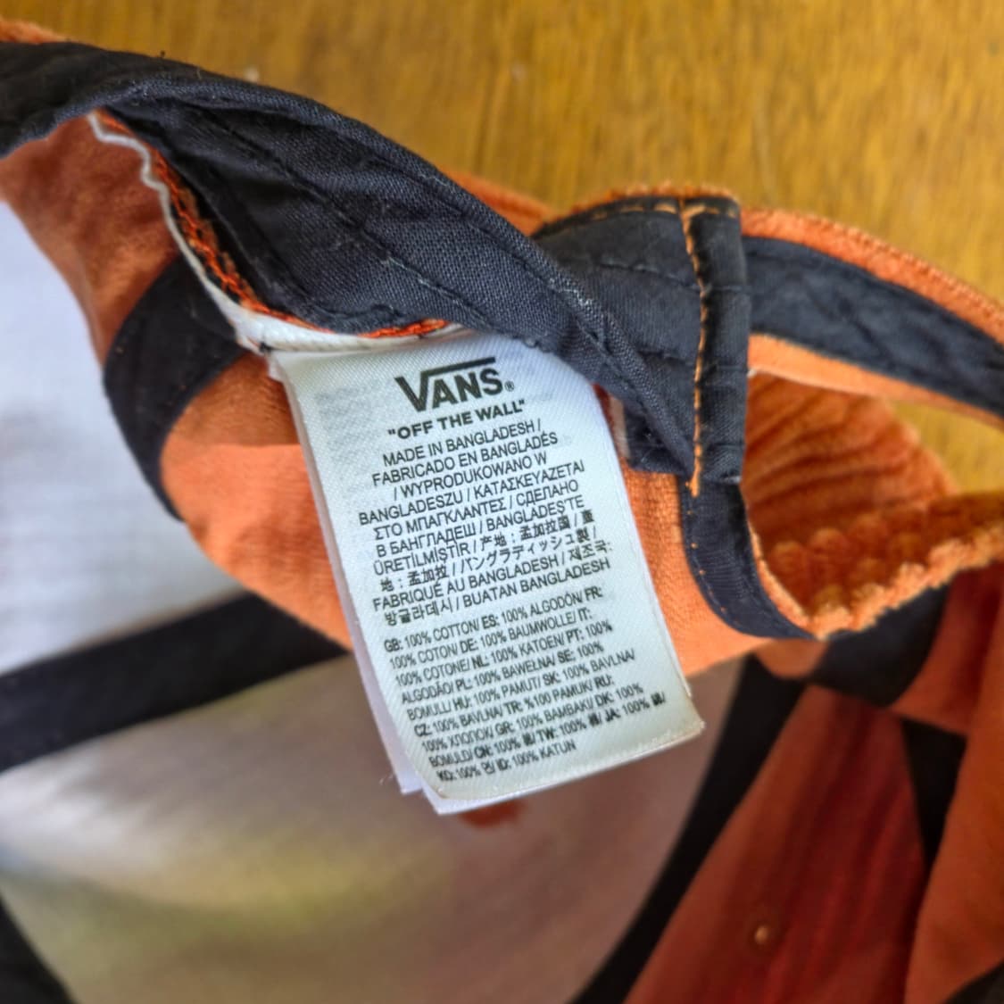 VANS 반스 코듀로이 볼캡 상품이미지5