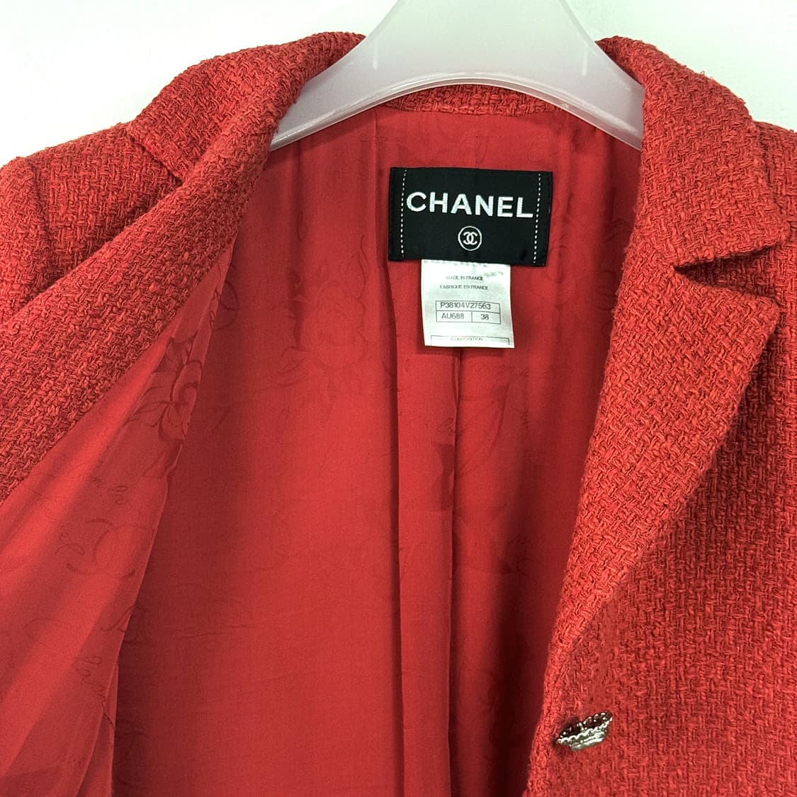 샤넬 체인 트위드 자켓 스커트 투피스 set 상품이미지3