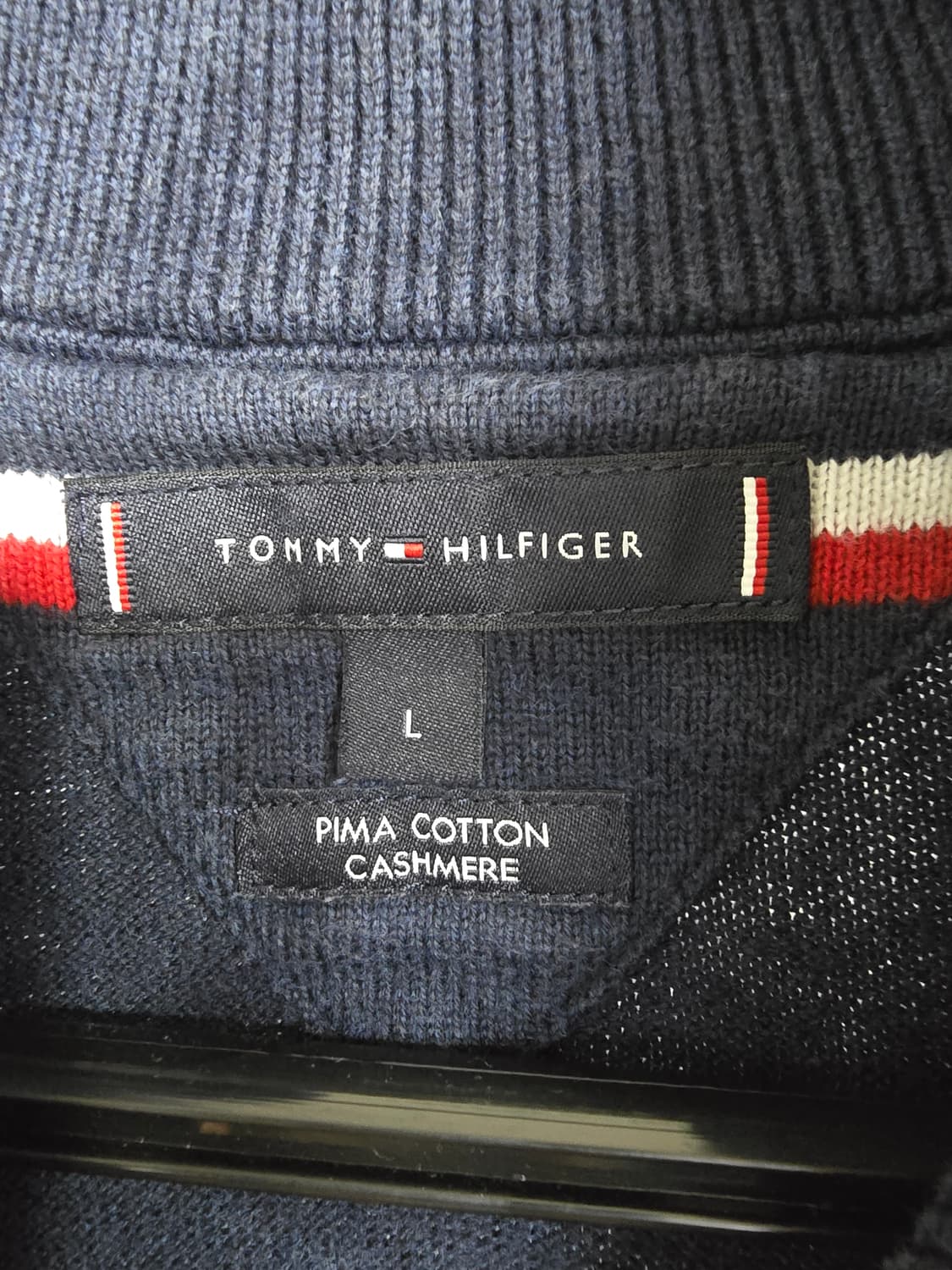 타미힐피거 네이비 니트 집업 가디건 (1941) 상품이미지3