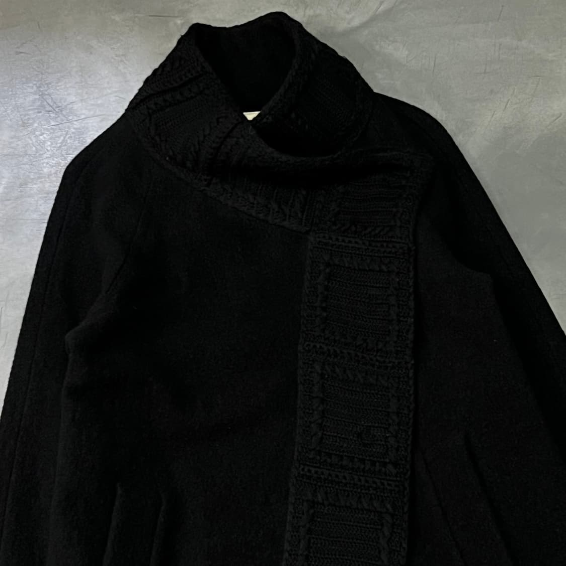  dkny 니트 배색 코트 y14524 상품이미지3