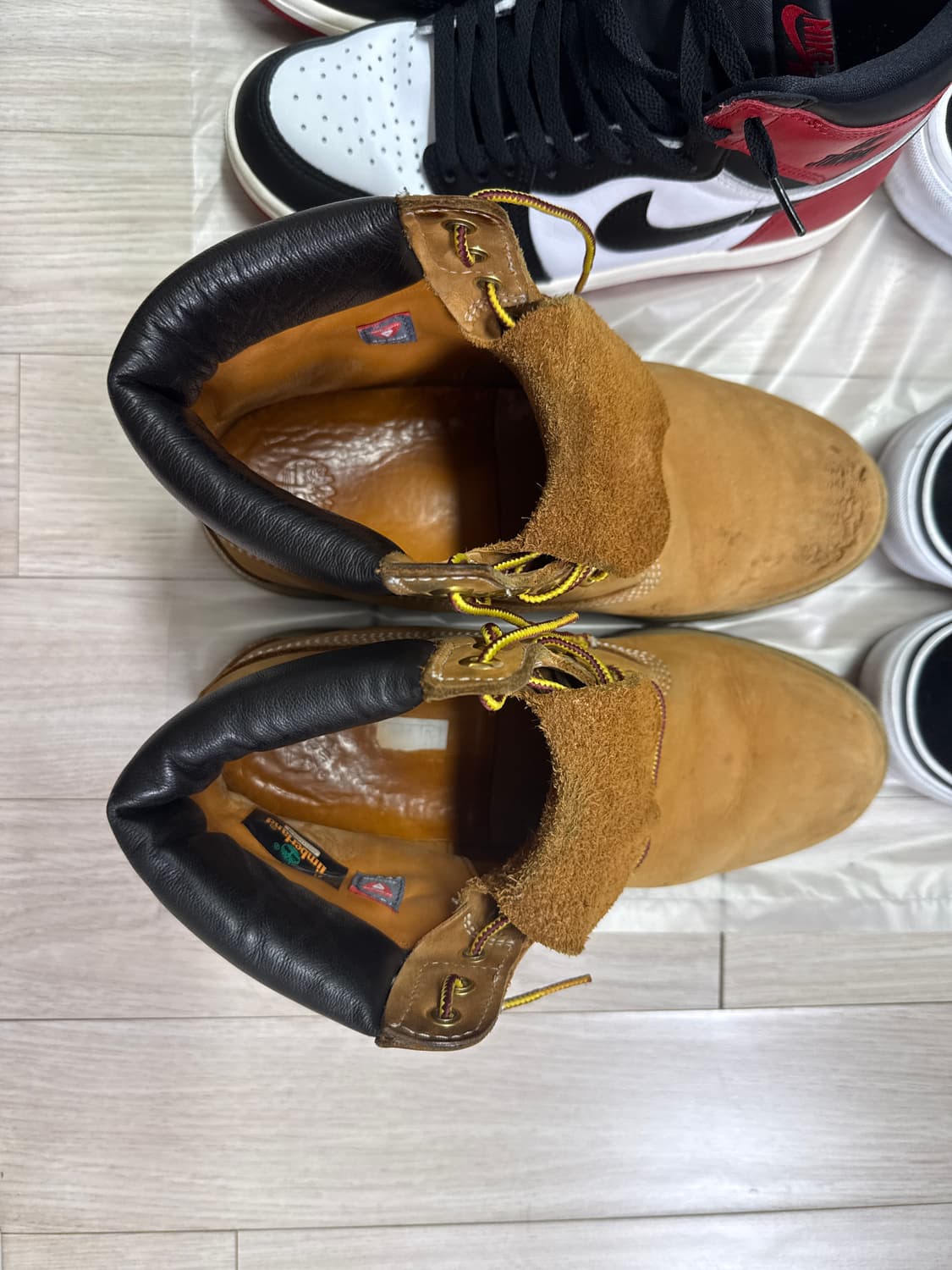 남성 6인치 프리미엄 옐로 워터프루프 워커부츠 상품이미지8