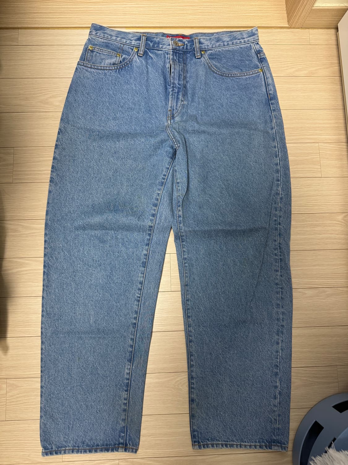 슈프림 배기진 워시드 인디고 상품이미지1